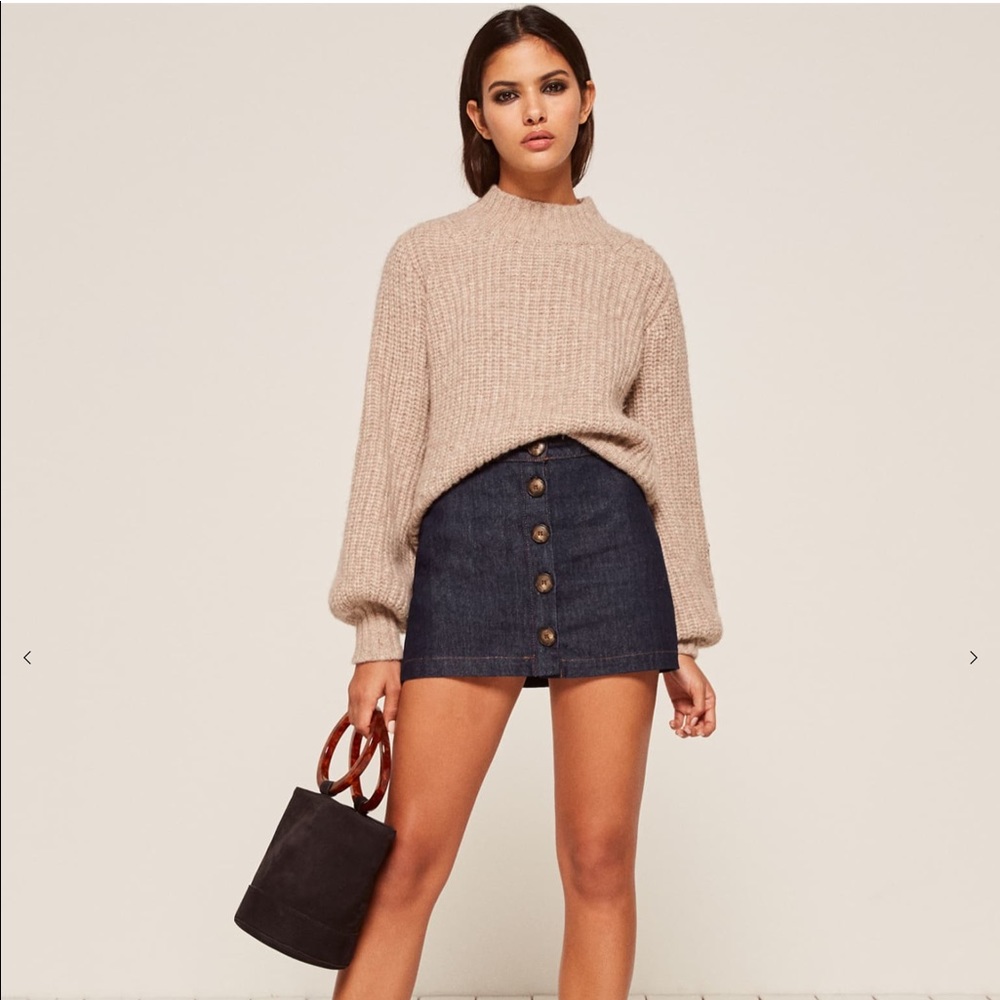 Reformation Candace Skirt-Volta